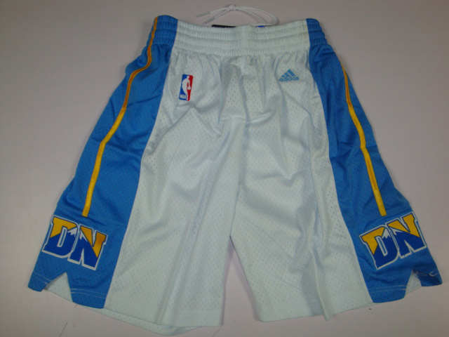  NBA Denver Nuggets Swingman White Short